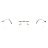 Butterfly Rimless Glasses 9105