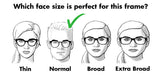 Titanium Square Glasses 7935